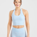 AYBL  Blue Top Workout Photo 0