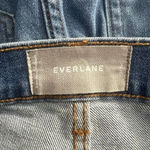 Everlane High-Rise Medium Wash Frayed Hem Jeans Blue Size 29 Tall Photo 10