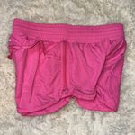 Lorna Jane AUSTRALIA HOT PINK MESH SIDE ZIP ATHLETIC SHORTS Photo 4