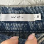 *RARE*Blossom H Company | Wide Leg Jeans In Blue Made In Korea Size 29 Photo 8