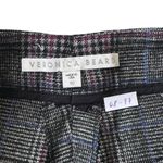 Veronica Beard Black Multicolor Plaid Wool Blend Dress Pants Women Sz 10 | 68-37 Photo 6