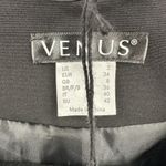 Venus Blazer Womens Size 2 Black Button Front Tailored Career Suit Jacket Coat Photo 4