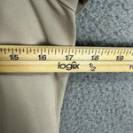 Chico's top womens 0 Small beige tan short sleeve stretch nylon basic casual Photo 4