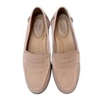 Sperry  Blush Seaport Penny Loafer Nubuck Coastal Chic Preppy Nautical Size 6 Photo 4