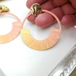 Free People New!  FP Raffia Wrapped Earrings Photo 5