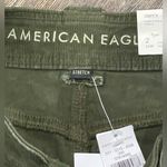 American Eagle AE Super Hi-Rise A-Line Green Corduroy Mini Skirt - Sz 2 -NWT Photo 8