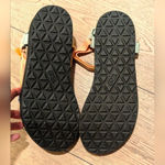 Teva  Sandals Womens 11 Pastel Platform Strappy‎ Shoes Comfy NEW Peach Green Photo 11