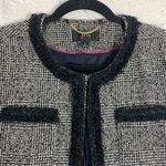 J.Crew  metallic trim glen plaid lady jacket Photo 2