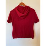 Cashmere Lord & Taylor Red 100% Cashmere Hoodie Size Medium Photo 1