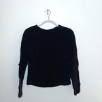 Fabletics Women’s Pearl Sweatshirt New With Tags Black Size XXS (0-2) Photo 3