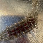 Anthropologie  Elegant Gold and Brown Necklace Photo 3