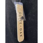 Olive + Oak velvety black ruffle sleeve‎ top size XS mock neck Photo 2