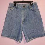 Wrangler Vintage 90s  Mom Shorts Women Size 10 High Rise Light Wash Photo 0