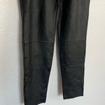 Good American Good Waist Faux Leather Leggings in Black 5 2XL Photo 4