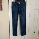 Loft  Curvy Straight‎ Jeans Dark Wash Size 0/25 Photo 2