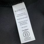 Athleta En Route Scuba Black Sleeveless Midi Athletic Dress Size XS Photo 12