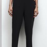 ZARA STRAIGHT LEG PANTS WITH METALLIC BUTTONS Photo 2