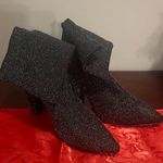 Shoe Dazzle black shiny ankle booties Photo 0