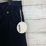 STAUD  Grayson Corduroy Wide Leg  Pant Navy Size 8 Photo 8