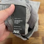 Paige Womens Kara Pants 4 NWT $279 Wide Leg Trouser Knit Heather Gray Pleat Photo 8