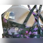 Lululemon  Athletica Purple Floral Energy Bra Photo 5