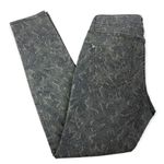 Elle Black Lace Details Mid-Rise Skinny Jeans Photo 4