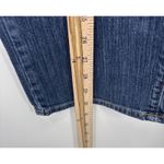 L.L. Bean Favorite Fit Womens Straight Leg Blue Jeans Size 16 Medium Tall Photo 9