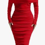 Red Bodycon Dress Size M Photo 0