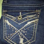 Apt. 9  DARK WASH MID RISE JEAN CAPRIS SIZE 4P Photo 3