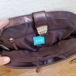 The Sak  Purse Brown Ribbon Weave Shoulder bag/clutch MISSING SHOULDER ST… Photo 3