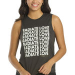 Spiritual Gangster Radiate Love Muscle Tank Photo 0