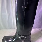 Michael Kors  Glossy Black Rain Boots Photo 7