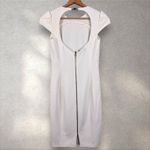 Emilio Pucci  Wool Cap Sleeve Open Back‎ Zip Pencil Dress Sz US 6 Business Career Photo 4