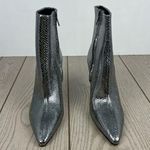 Marc Fisher LTD Women's Kendry 2 Metallic Point Toe Heel Bootie 9.5M Pewter $228 Photo 1