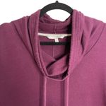 Victoria's Secret Victoria’s Secret VSX Angel Burgundy Cowl Neck Pullover Sweatshirt Photo 2