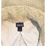 Patagonia  Womens Vest Jacket Beige Los Gatos Full Zip Fleece Outdoor Cozy Medium Photo 3