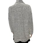 Marine layer women’s Birdseye Knit Cardigan size Small White/Black Photo 3