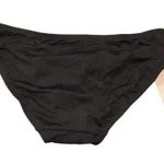 ANDIE NWT  Swim The Bikini Bottom Medium Coverage Leg Cut Low Rise XS Black #3748 Photo 14