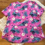 Jurassic World Dominion Srub Top Size XL Pink Photo 1
