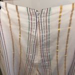 Tularosa Sydney Metallic Rainbow Stripe Wide Leg Pant Photo 3