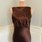 ZARA  WRINKLED SATIN EFFECT DRESS ZW COLLECTION - Large Photo 3