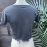 Prince Peter Malibu Crop Top Tee Black Purple Graphic Size Small NWT Photo 5