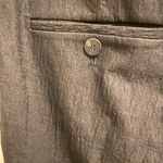 Theory  Textured Black Cropped Dress Pants Size 2 Photo 6