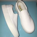 Nine West Slip-On Sneaker  White platform Sneakers 9 Photo 0