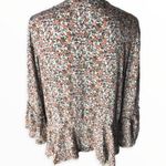 Knox Rose Floral Crochet Trim Kimono Photo 1