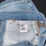 American Eagle  Dreamy Drape Denim Highest Waist Baggy Shorts Light Wash Womens 6 Photo 8