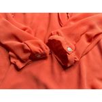 Sanctuary : Orange Quilted Blouse Long Sleeve Photo 5