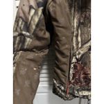 Cabela's Fleece Jacket Womens Sz M Camo Hunting Realtree Full Zip Pockets Photo 2