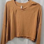 Free People Fre People Movement Yellow Of The Ringer Long Sleeve Top Size XS Photo 7
