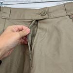 Dickies New Medium Tan Brown Unionville Lightweight Pleated Work Mini Skirt Photo 1